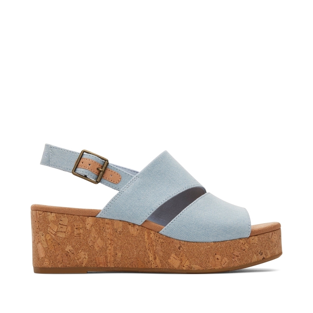 Toms  Beautiful Claudine Wedge Sandal